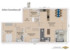 New for sale: Julius Caesarlaan 58, 2314 BR Leiden