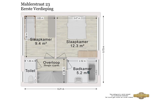 Medium property photo - Mahlerstraat 23, 2324 JE Leiden