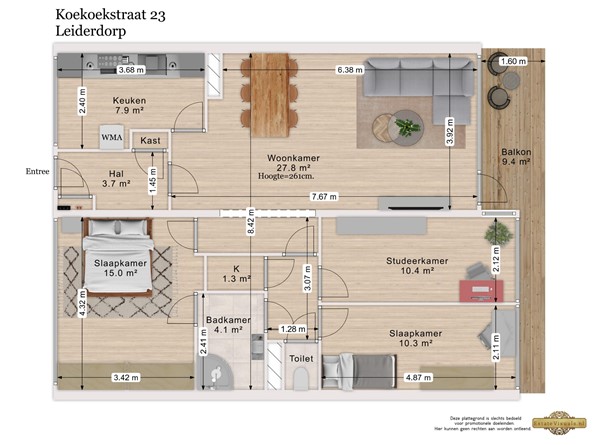 Medium property photo - Koekoekstraat 23, 2352 CT Leiderdorp