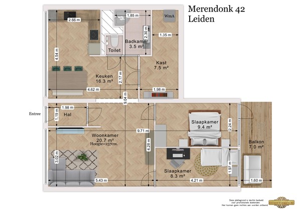 Medium property photo - Merendonk 42, 2317 XN Leiden