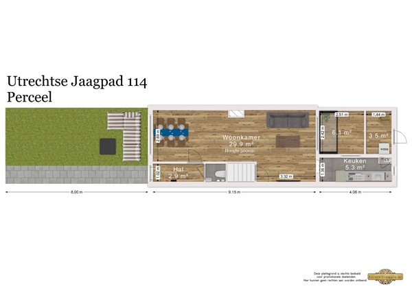 Utrechtse Jaagpad 114, 2314 AT Leiden - Perceel2D.jpg