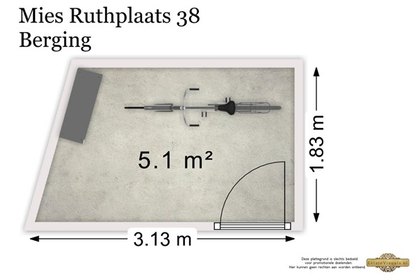 Mies Ruthplaats 38, 2331 RJ Leiden - Berging2D.jpg