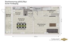 Koop:Haarlemmerweg 56D, 2316 AE Leiden - Foto