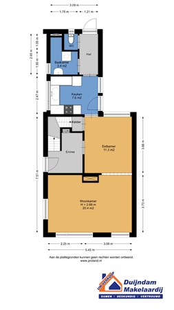 Plattegrond - Oude Roswinkelerweg 19, 7822 AA Emmen - BG.jpg