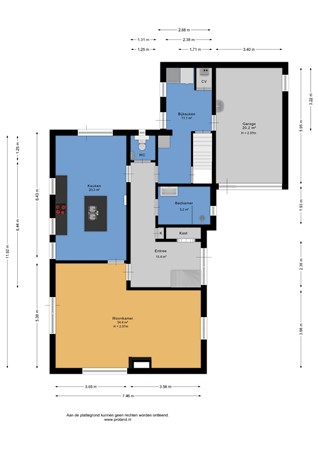 Het Slag 3, 7894 ES Zwartemeer - Begane grond - 2D.jpg