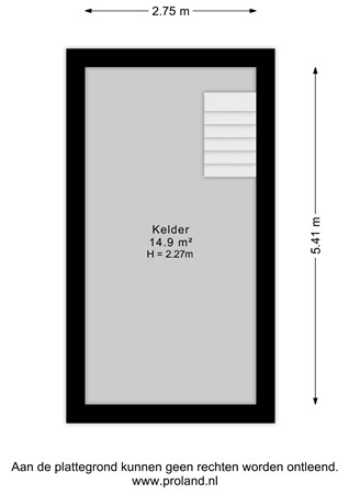 Het Slag 3, 7894 ES Zwartemeer - Kelder - 2D.jpg