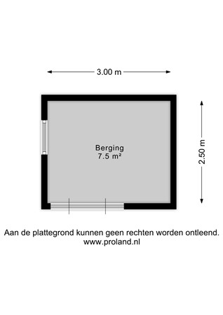 Het Slag 3, 7894 ES Zwartemeer - Berging - 2D.jpg