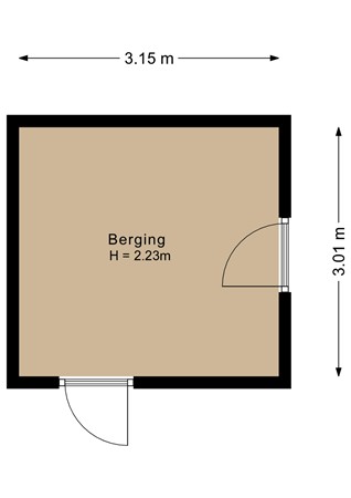 De Wieken 26, 7891 KK Klazienaveen - Berging - 2D.jpg
