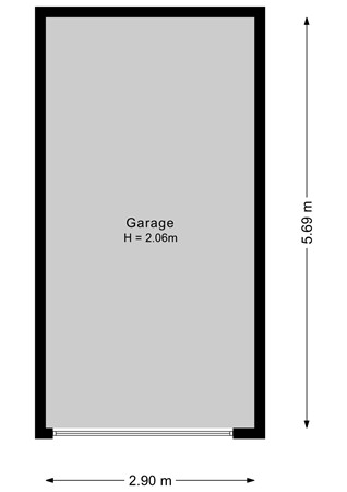 De Wieken 26, 7891 KK Klazienaveen - Garage - 2D.jpg