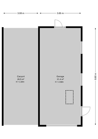 Van Echtenskanaal NZ 115, 7891 AE Klazienaveen - Garage - 2D.jpg
