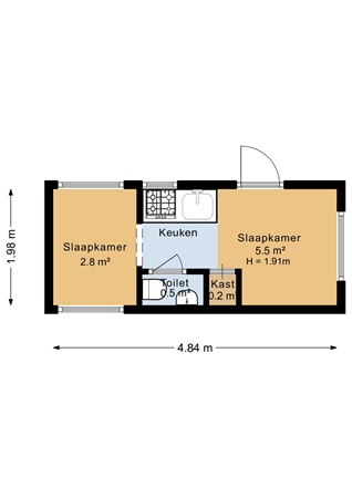 Zuiderdiep 179, 7876 AJ Valthermond - Bijgebouw - 2D.jpg