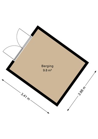Dordseweg 16, 7766 AX Nieuw-Schoonebeek - Dordseweg 16 - Plattegronden - Berging 4 - 2D.jpg