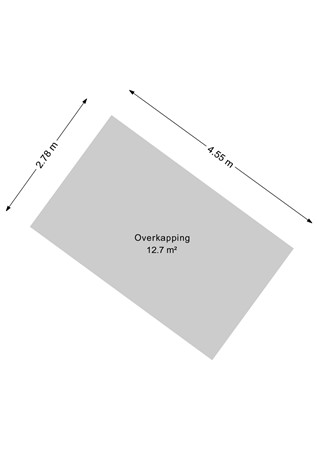 Dordseweg 16, 7766 AX Nieuw-Schoonebeek - Dordseweg 16 - Plattegronden - Overkapping - 2D.jpg