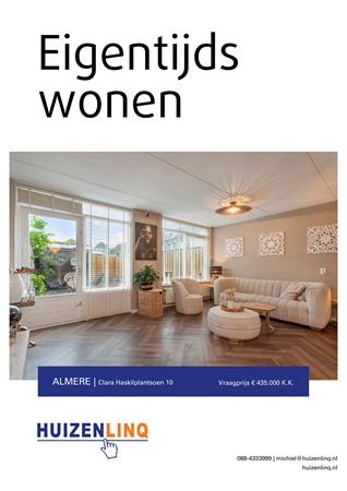 Brochure preview - Clara Haskilplantsoen 10, 1311 LV ALMERE (1)