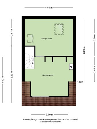 Plattegrond - De Wieken 58, 6581 DG Malden - 454750_2D_Tweede_verdieping_De_Wieken_58_Malden_04.jpg