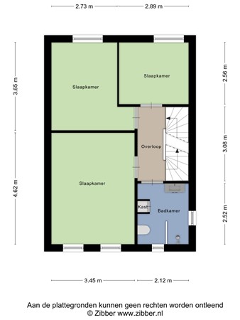 Plattegrond - Faunastraat 19, 6561 ZL Groesbeek - 456326_2D_Eerste_Verdieping_Faunastraat_19_Groesbeek_02.jpg