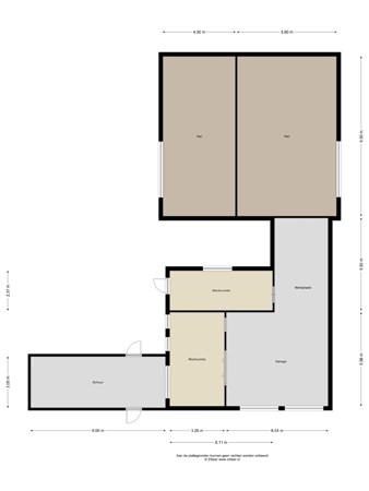 Plattegrond - Ashorst 20, 6562 KV Groesbeek - 459534_2D_Bijgebouw_Ashorst_20_Groesbeek_04.jpg