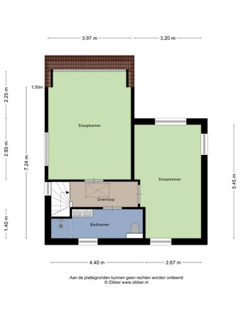 Plattegrond - Akkerweg 1, 6562 ZM Groesbeek - 467603_2D_Eerste_Verdieping_Akkerweg_1_Groesbeek_02.jpg