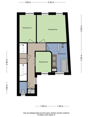 Plattegrond - Karolingenstraat 18, 6585 VH Mook - 470553_2D_Eerste_Verdieping_Karolingenstraat_18_Mook_02.jpg