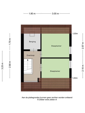 Plattegrond - Stekkenberg 95, 6561 XH Groesbeek - 477088_2D_Eerste_Verdieping_Stekkenberg_95_Groesbeek_03.jpg