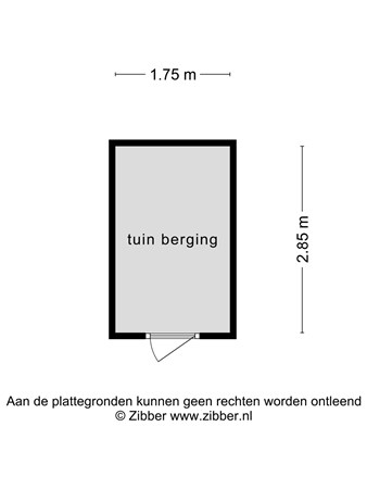 Plattegrond - Hüsenhoff 4, 6561 GD Groesbeek - 480767_2D_Berging_Husenhoff_4_Groesbeek_03.jpg