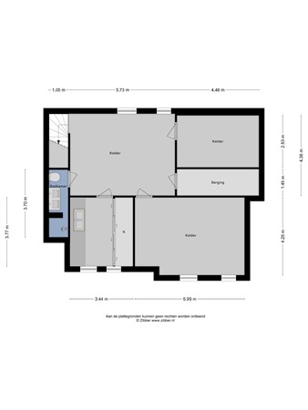 Plattegrond - Cranenburgsestraat 140A, 6561 AS Groesbeek - 171728794_1548403_crane_kelder_first_design_20250424_0f2bf3.jpg