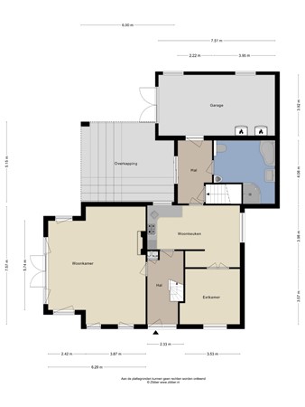Plattegrond - Hogewaldseweg 1, 6562 KR Groesbeek - 174233200_1562977_hogew_begane_grond_first_design_20250625_dc66ea.jpg