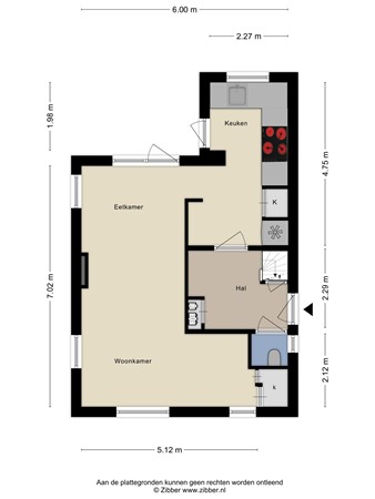 Plattegrond - Prins Hendriklaan 7, 6571 AN Berg en Dal - 175645705_1573125_prins_begane_grond_first_design_20250811_895143.jpg