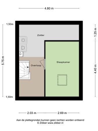 Plattegrond - Haydnstraat 54, 6561 EG Groesbeek - 176456020_1578714_haydn_2e_verdieping_first_design_20250904_f19e68.jpg