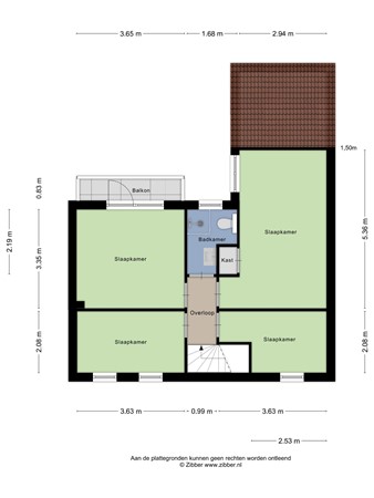 Plattegrond - Kloosterstraat 58, 6562 AZ Groesbeek - 177283927_1583177_kloos_eerste_verdiepi_first_design_20250925_0946f2.jpg