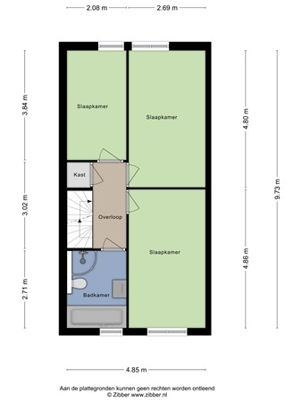 Plattegrond - Lievensweg 93, 6562 XM Groesbeek - 181211524_1622469_lieve_eerste_verdiepi_first_design_20260115_d247ee.jpg