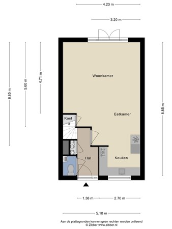 Plattegrond - Generaal Gavinstraat 314, 6562 MR Groesbeek - 183860716_1641226_gener_begane_grond_first_design_20260328_aa5e23.jpg
