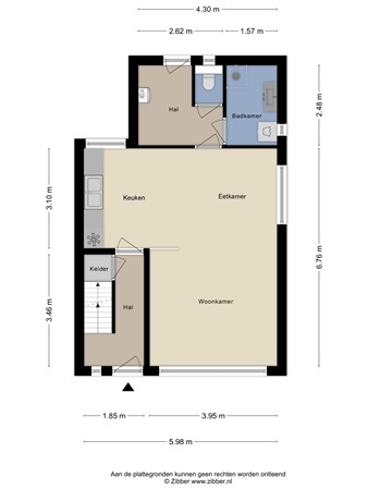 Plattegrond - Nieuweweg 11, 6561 AA Groesbeek - 184118434_1643468_nieuw_begane_grond_first_design_20260407_cbaed6.jpg