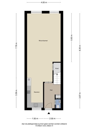 Plattegrond - Mooksestraat 22, 6562 ZV Groesbeek - 404422_2D_Eerste_Verdieping_Mooksestraat_22_Groesbeek_01.jpg