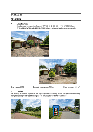 Brochure - INFO Oudebaan 48 Milsbeek.pdf - Oudebaan 48, 6596 DG Milsbeek