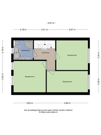 Plattegrond - Oudebaan 48, 6596 DG Milsbeek - 186655630_1661571_oudeb_eerste_verdiepi_first_design_20260609_b3ff42.jpg