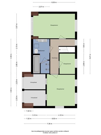 Plattegrond - Nijmeegsebaan 6A, 6561 KG Groesbeek - 186845341_1663494_nijme_eerste_verdiepi_first_design_20260617_35c9d1.jpg