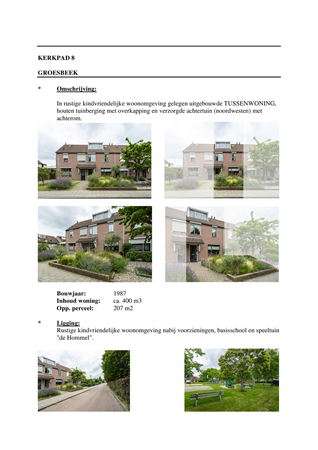 Brochure - INFO Kerkpad 8.pdf - Kerkpad 8, 6562 GA Groesbeek