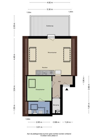 Plattegrond - Stekkenberg 9C, 6561 XE Groesbeek - 187008130_1664715_stekk_eerste_verdiepi_first_design_20260618_8e1925.jpg