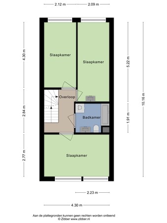 Plattegrond - Van de Veldeweg 43, 6562 WD Groesbeek - 181957300_1627649_van_d_eerste_verdiepi_first_design_20260204_60e9fb.jpg