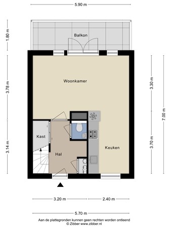 Plattegrond - Bezembinder 28, 6562 JN Groesbeek - 188612719_1678871_bezem_eerste_verdiepi_first_design_20260820_024974.jpg