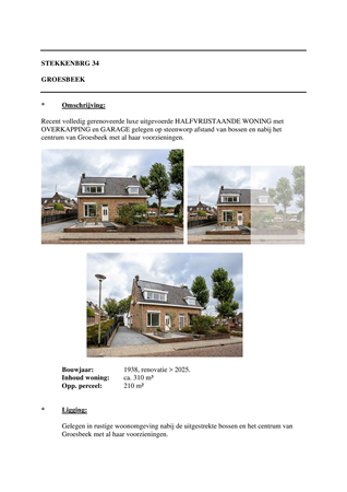 Brochure - INFO Stekkenberg 34.pdf - Stekkenberg 34, 6561 XK Groesbeek