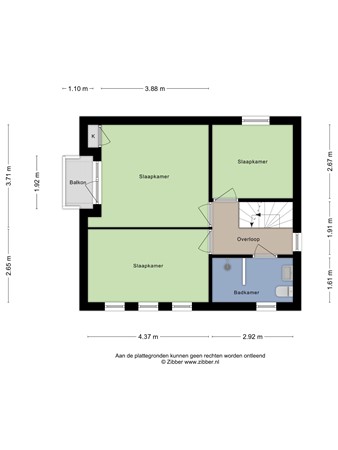 Plattegrond - Van de Veldeweg 85, 6562 WE Groesbeek - 189627031_1687142_van_d_eerste_verdiepi_first_design_20260916_6a3040.jpg