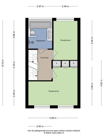Plattegrond - De Tuier 1, 6562 RA Groesbeek - 189668224_1687629_de_tu_eerste_verdiepi_first_design_20260921_61717e.jpg