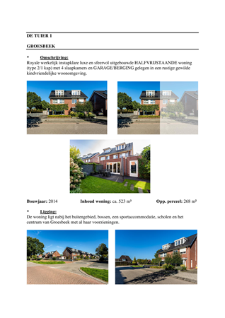 Brochure - INFOde Tuier 1.pdf - De Tuier 1, 6562 RA Groesbeek