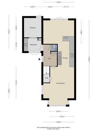 Plattegrond - De Tuier 1, 6562 RA Groesbeek - 189668224_1687629_de_tu_begane_grond_first_design_20260921_37dec0.jpg