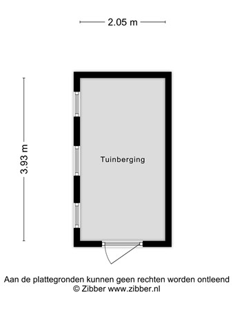 Plattegrond - Bremstraat 16, 6561 WE Groesbeek - 189237310_1684150_brems_berging_first_design_20260905_d701dc.jpg