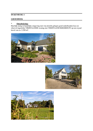 Brochure - INFO Dukenburg 1.pdf - Dukenburg 1, 6562 KP Groesbeek