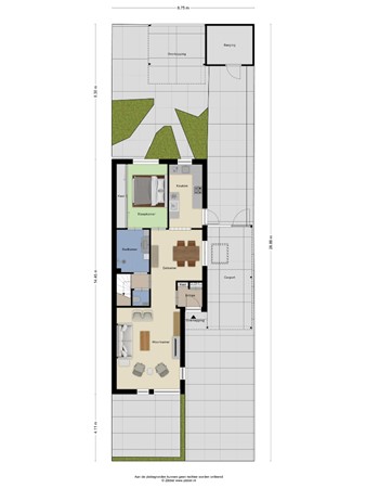Floorplan - Buizerd 65, 5508 KB Veldhoven