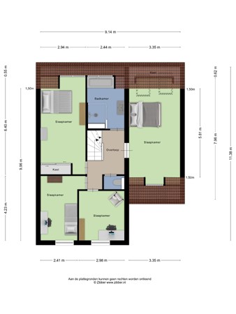 Floorplan - Burcht 53, 5509 NR Veldhoven